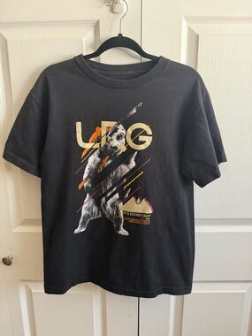 Lrg Black Graphic Bear Short Sleeve Tee